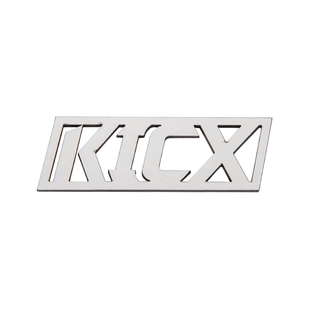 Шильда с логотипом Kicx