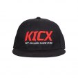 Кепка KICX черная снэпбэк