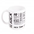 Кружка KICX белая