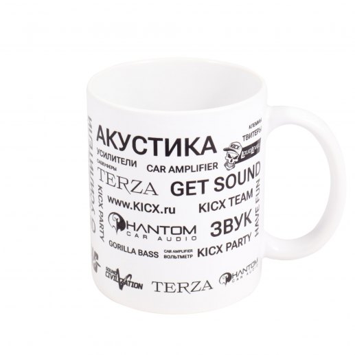 Кружка KICX белая
