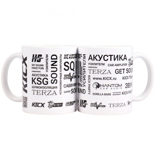 Кружка KICX белая