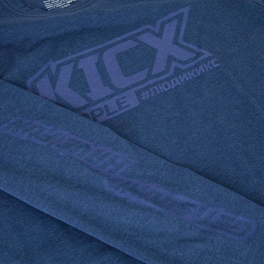 Лонгслив Kicx People индиго